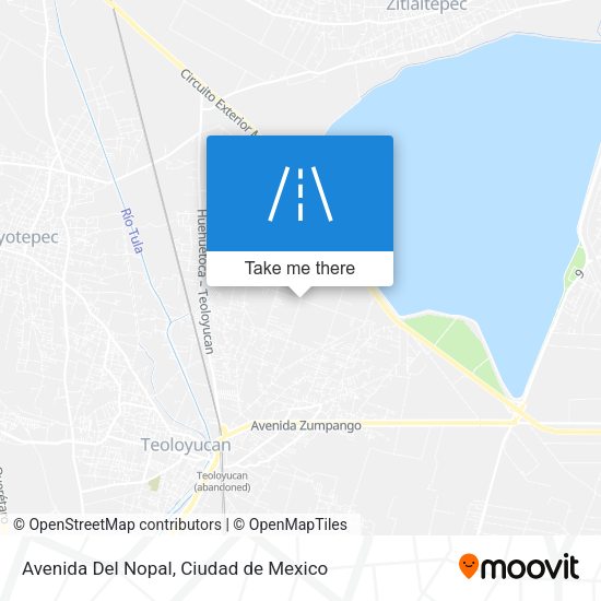 Avenida Del Nopal map