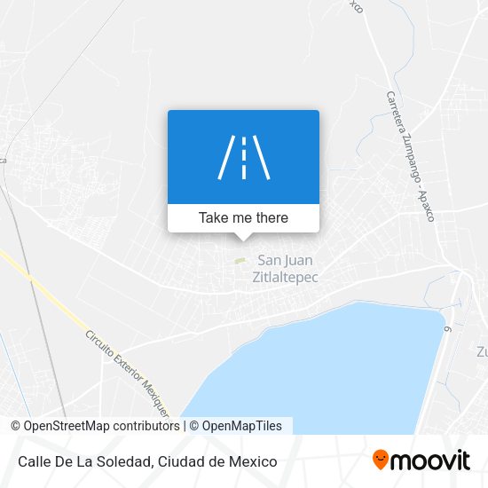 Mapa de Calle De La Soledad