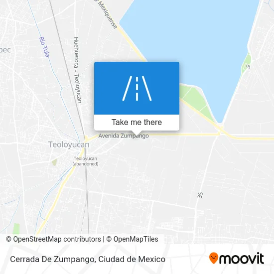 Cerrada De Zumpango map