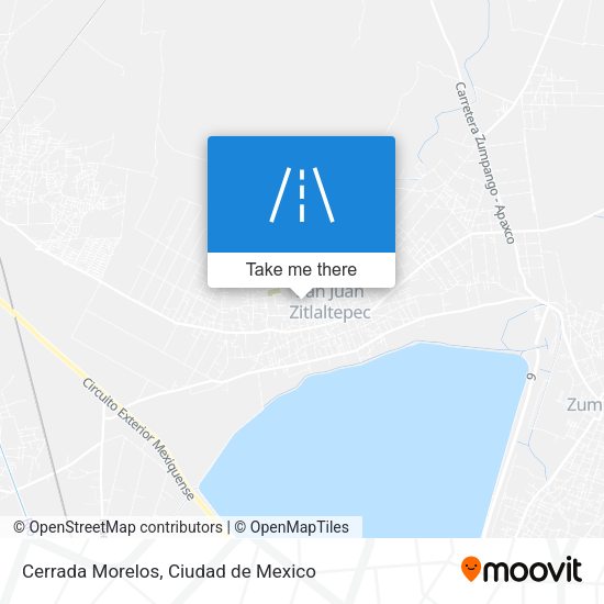 Cerrada Morelos map