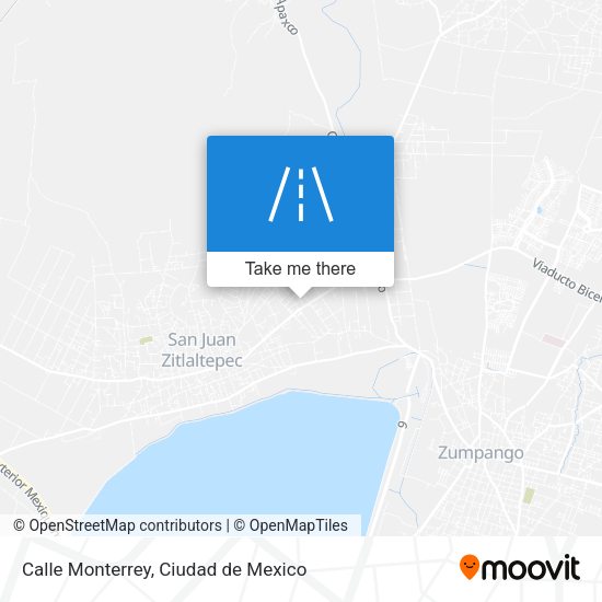Calle Monterrey map