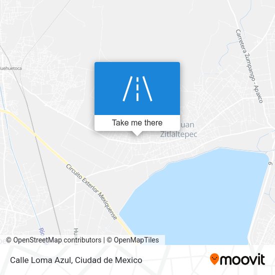 Calle Loma Azul map