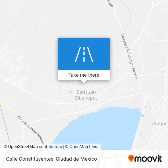 Calle Constituyentes map