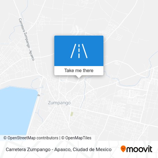 Carretera Zumpango - Apaxco map