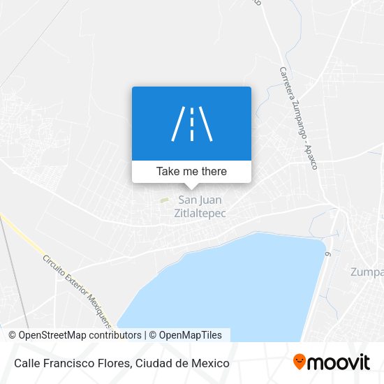 Calle Francisco Flores map