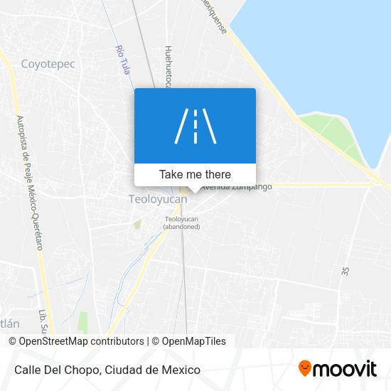 Mapa de Calle Del Chopo