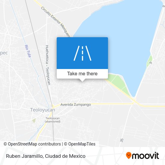 Mapa de Ruben Jaramillo