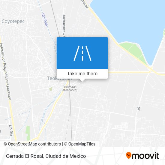 Cerrada El Rosal map