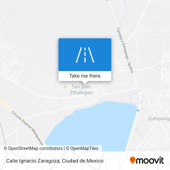 Mapa de Calle Ignacio Zaragoza
