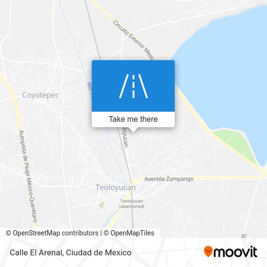 Mapa de Calle El Arenal