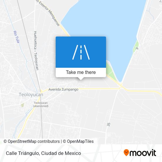 Mapa de Calle Triángulo