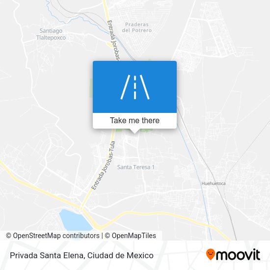 Privada Santa Elena map