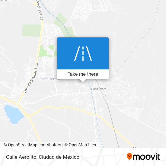 Mapa de Calle Aerolito