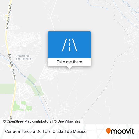 Cerrada Tercera De Tula map