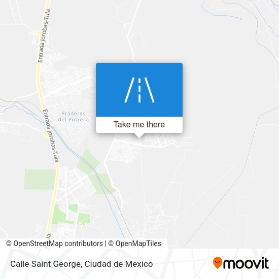 Calle Saint George map