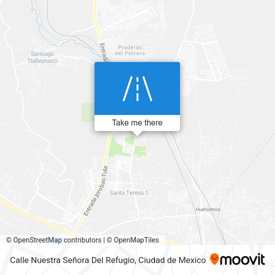Calle Nuestra Señora Del Refugio map