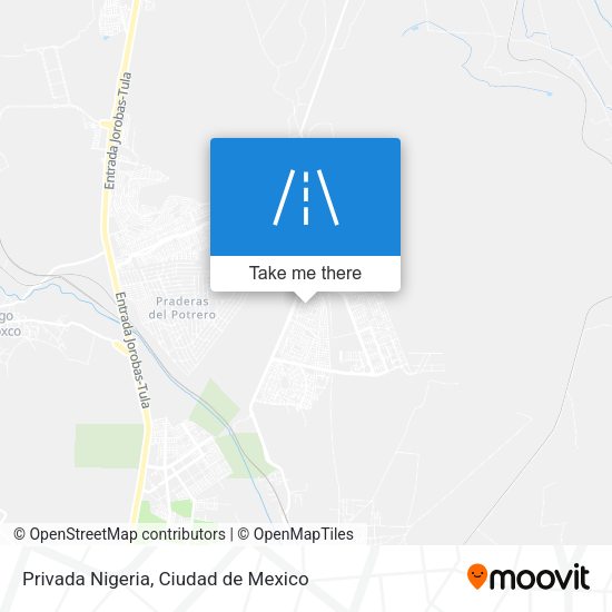 Mapa de Privada Nigeria