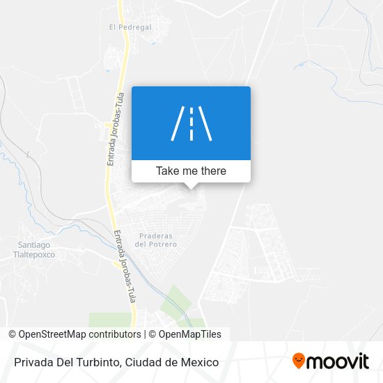 Privada Del Turbinto map