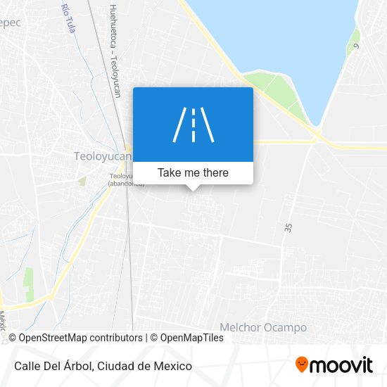 Mapa de Calle Del Árbol