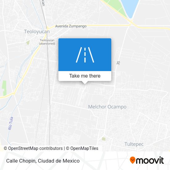 Mapa de Calle Chopin