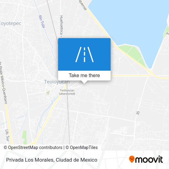 Privada Los Morales map