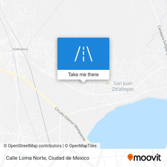 Calle Loma Norte map