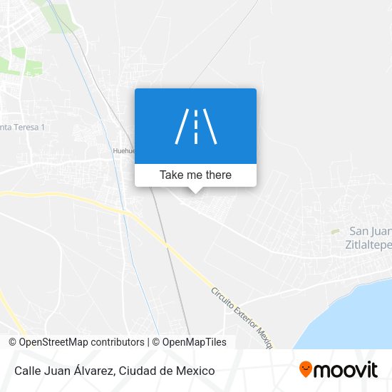 Mapa de Calle Juan Álvarez