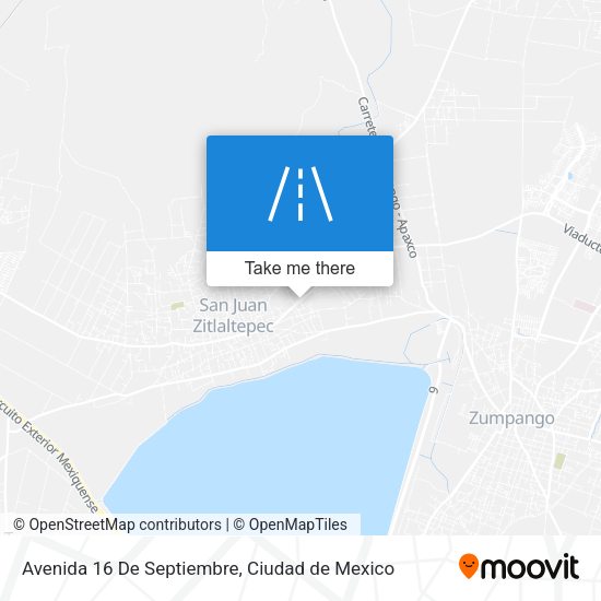 Mapa de Avenida 16 De Septiembre