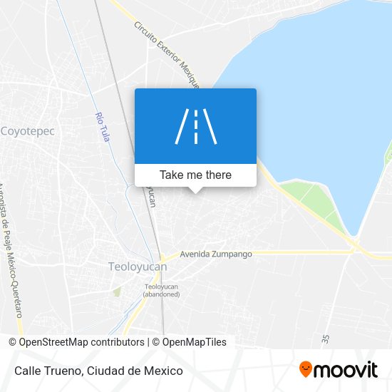 Mapa de Calle Trueno
