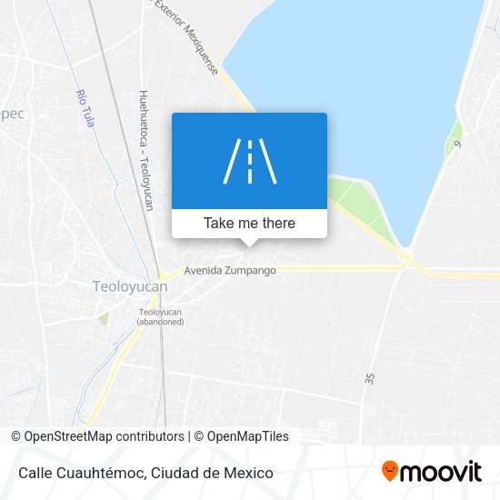 Mapa de Calle Cuauhtémoc