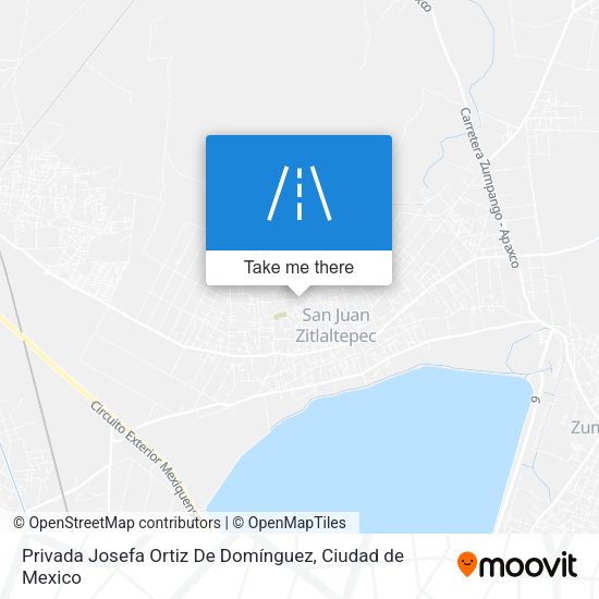 Privada Josefa Ortiz De Domínguez map