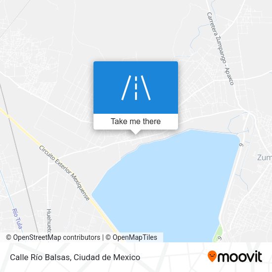 Calle Río Balsas map