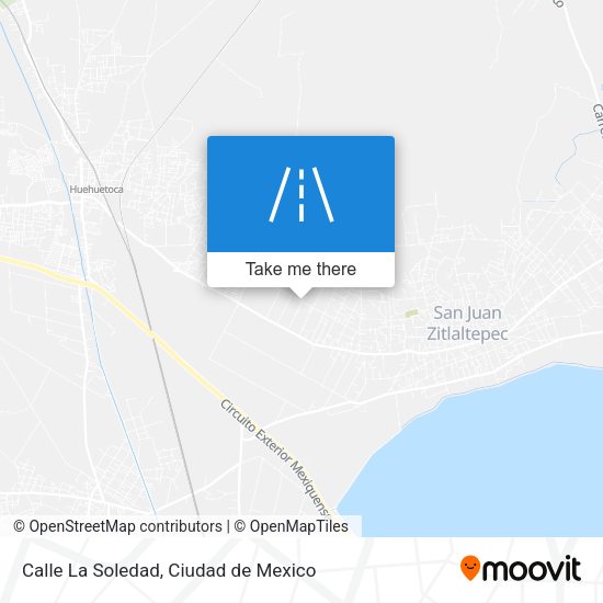 Mapa de Calle La Soledad