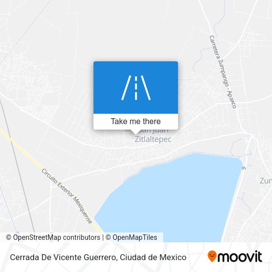 Cerrada De Vicente Guerrero map