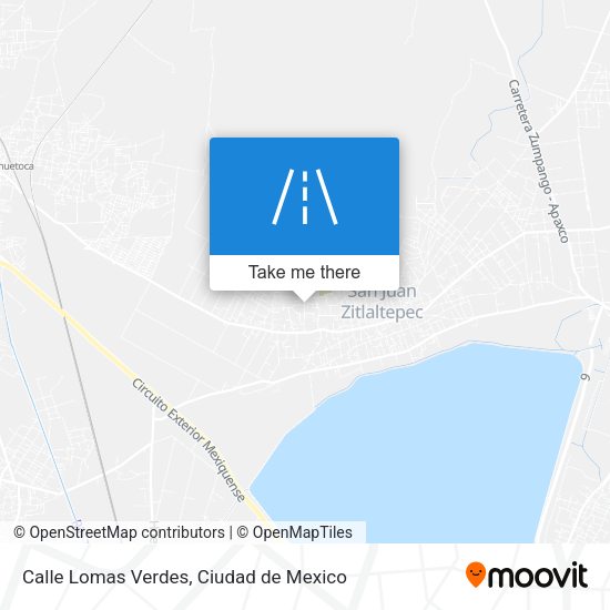 Mapa de Calle Lomas Verdes