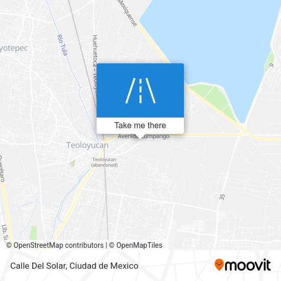 Calle Del Solar map