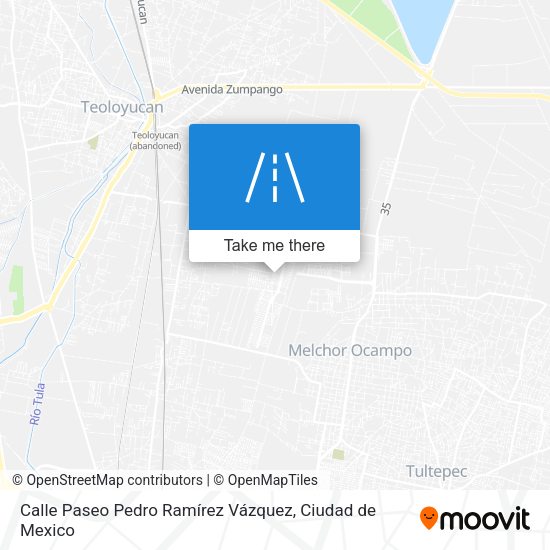 Mapa de Calle Paseo Pedro Ramírez Vázquez