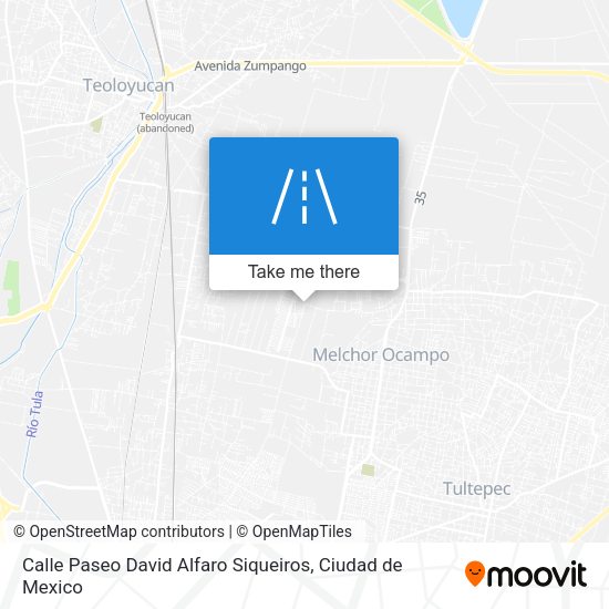 Calle Paseo David Alfaro Siqueiros map
