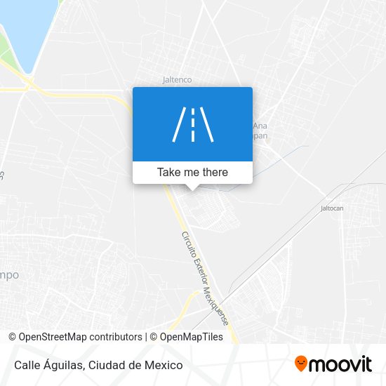 Calle Águilas map