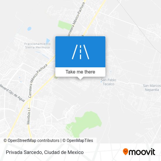 Privada Sarcedo map