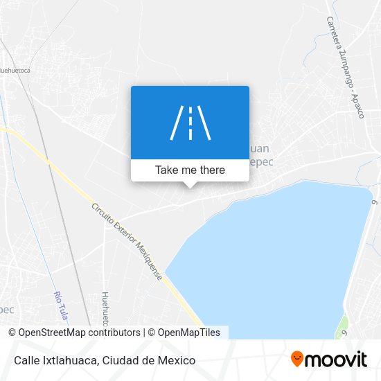 Calle Ixtlahuaca map