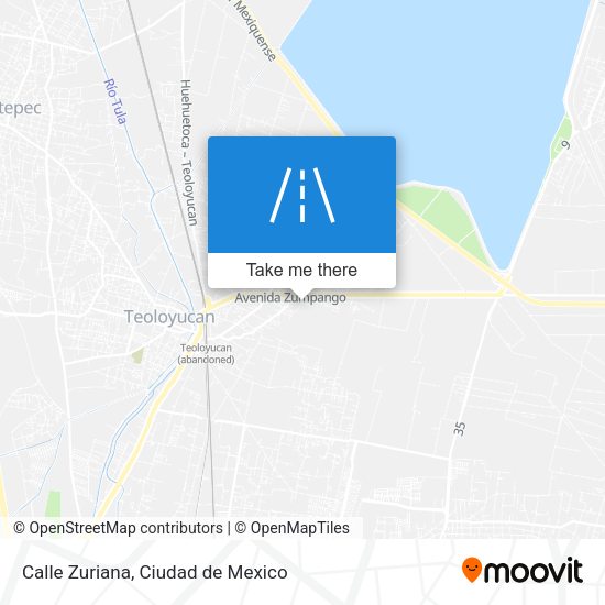 Mapa de Calle Zuriana