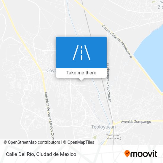 Calle Del Río map