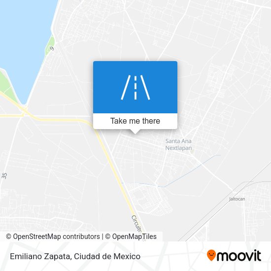 Emiliano Zapata map