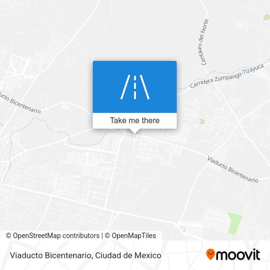Viaducto Bicentenario map