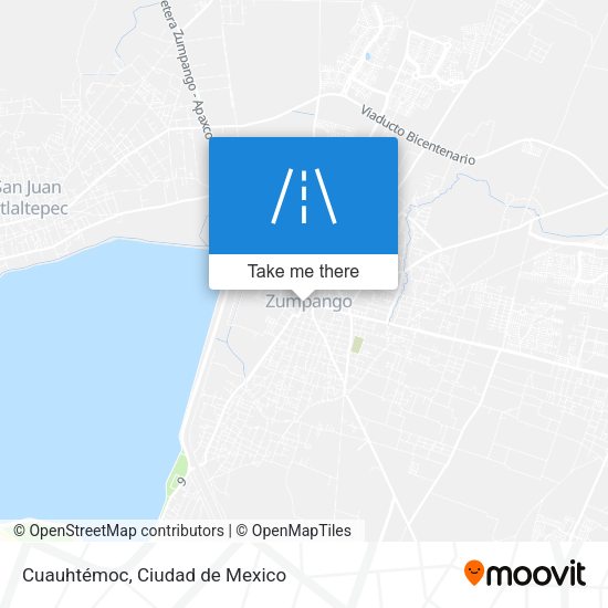 Mapa de Cuauhtémoc
