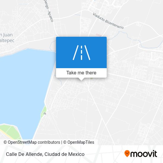 Mapa de Calle De Allende