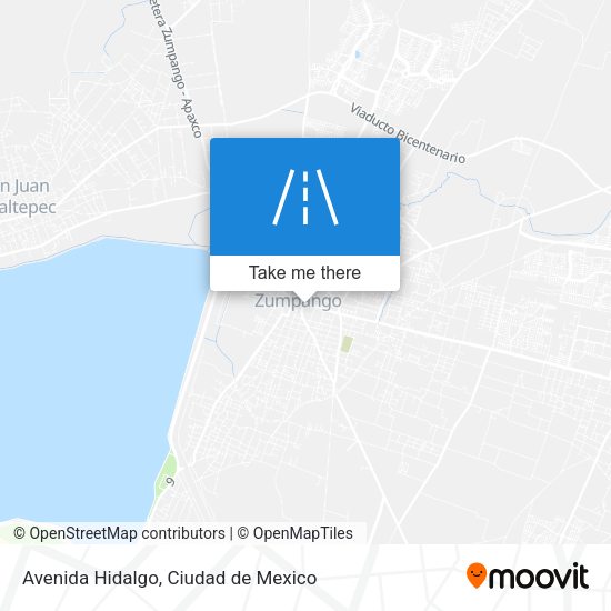 Avenida Hidalgo map