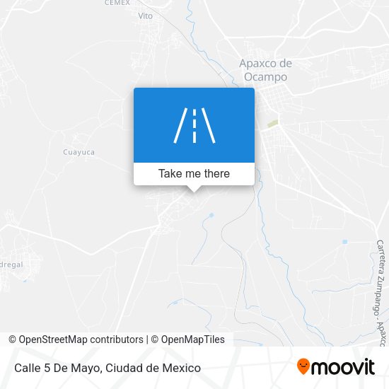 Mapa de Calle 5 De Mayo