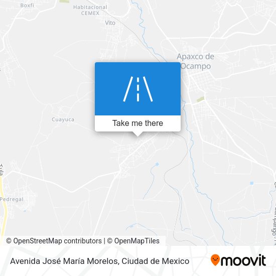 Mapa de Avenida José María Morelos